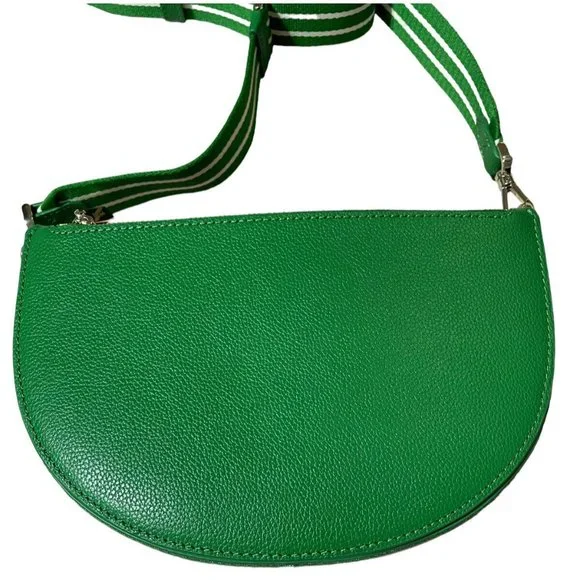 kate spade What A MelonLuna Crescent Straw Crossbody Watermelon Novelty NWT